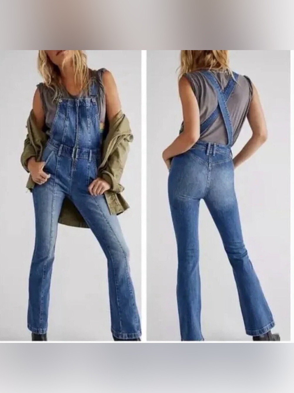 Free People Camilla Slim Boot Overall